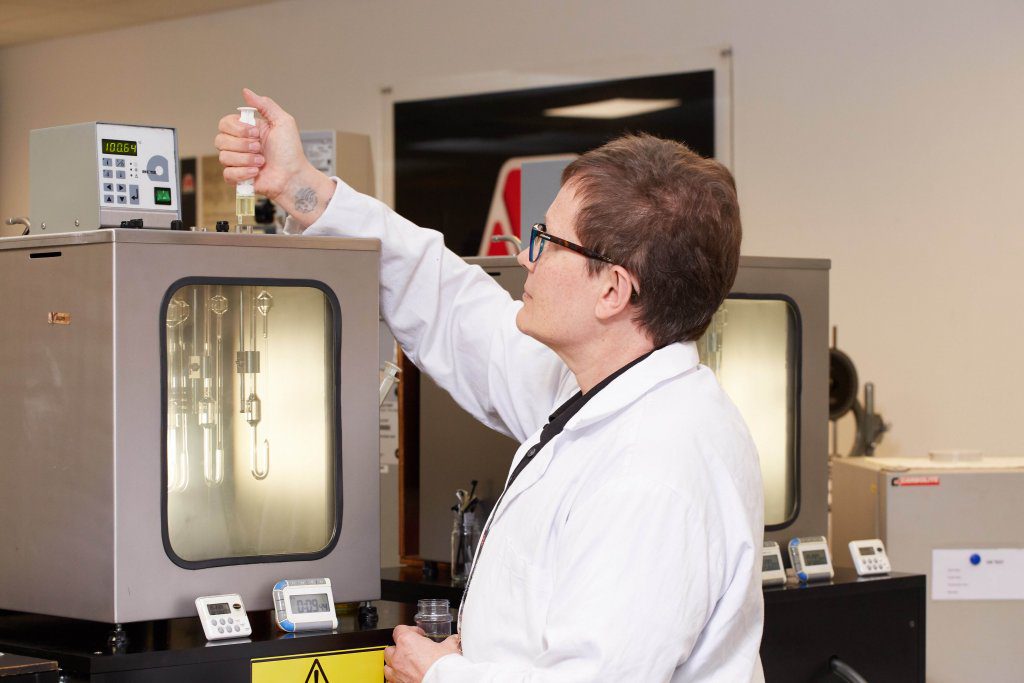 Person working in lab