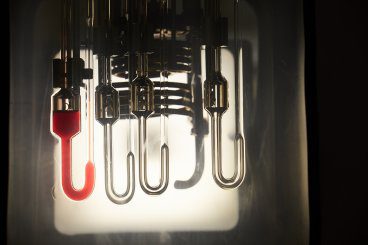 Oil in a lab for thin oil blog