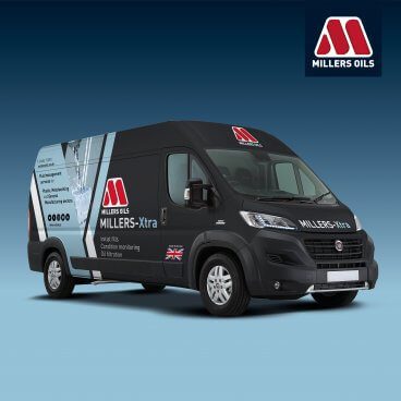 Millers Oils Fluid Management Van