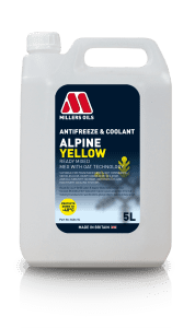 Alpine Yellow Antifreeze & Coolant Ready Mixed