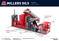 Baler diagram with lubricant use